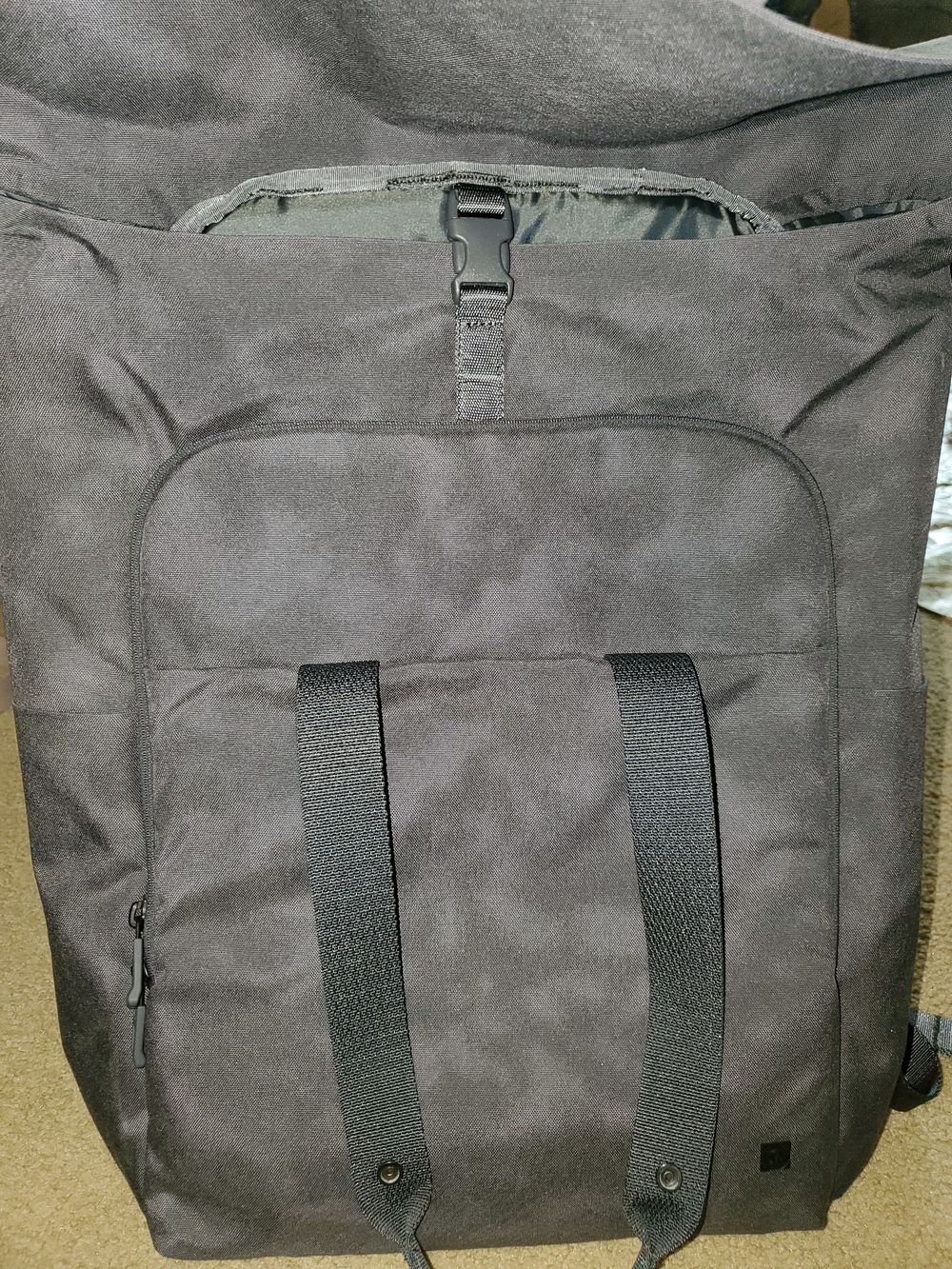 Men's Gray Roll-Top Backpack - Lululemon Early Embark - Picture 6 of 6